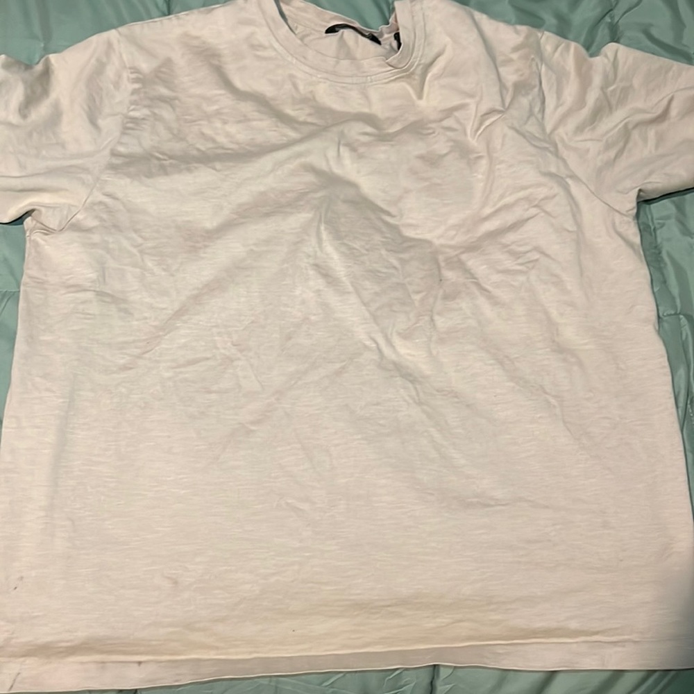 tan t-shirt
